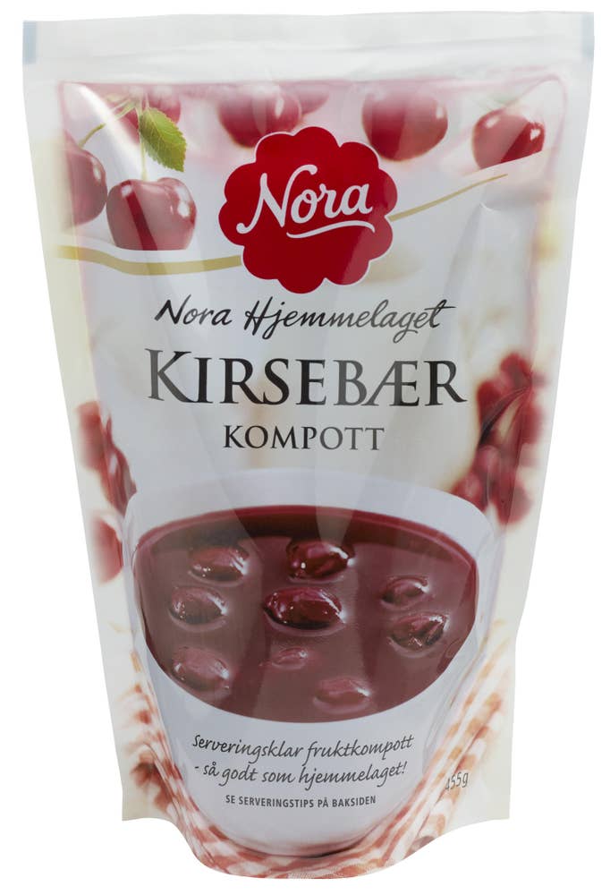 Kirsebærkompott 455 g