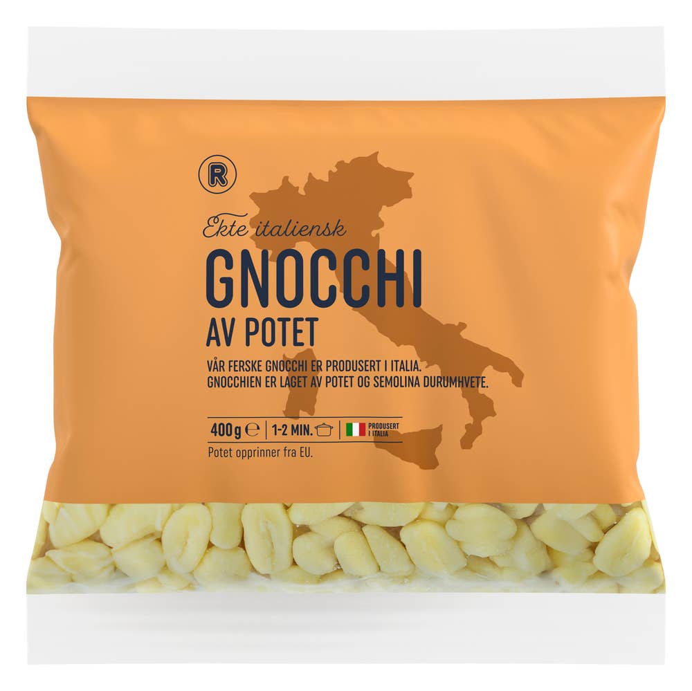 R Gnocchi av potet