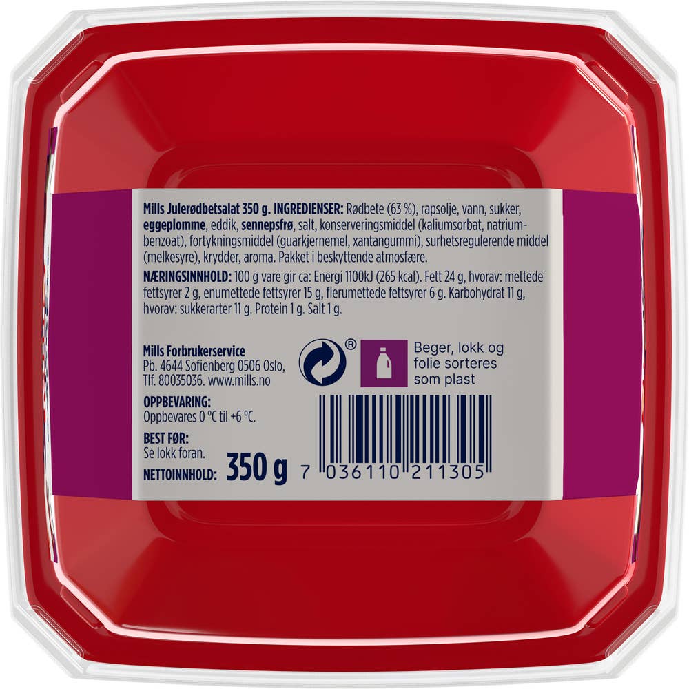 Mills Julerødbetsalat