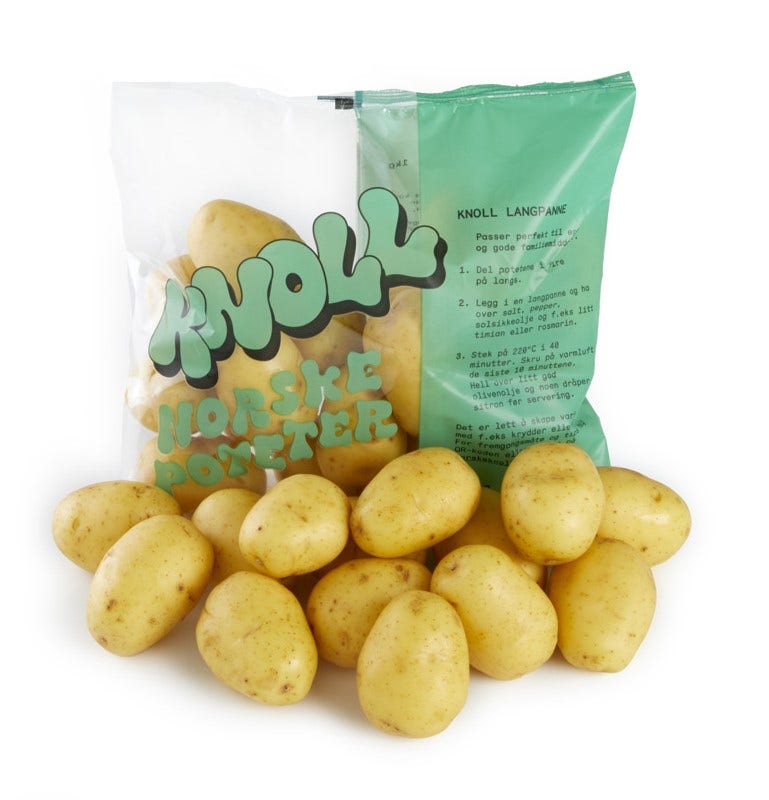 Knoll Langpanne Poteter Norge