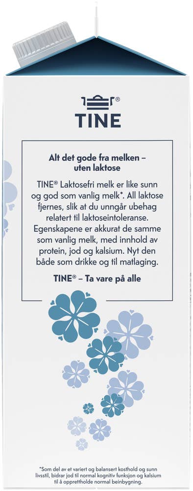 Tine Laktosefri Lettmelk 0,5%