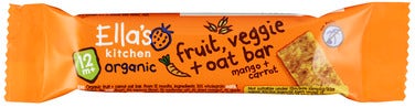 Ella's Kitchen Ellas Havrebar gulrot+mango Fra 12 mnd