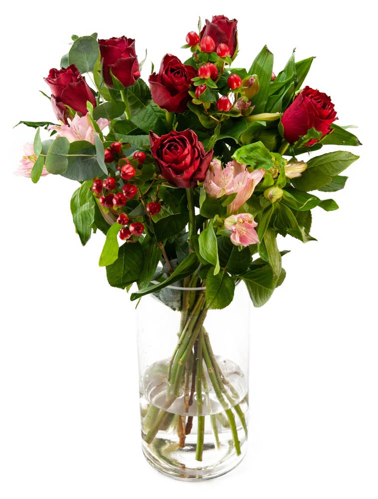 FreshFlowers Julebukett 50cm