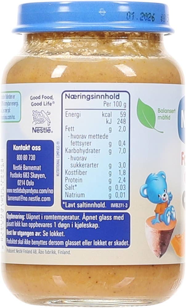 Nestlé Farmors gryte Fra 6 mnd