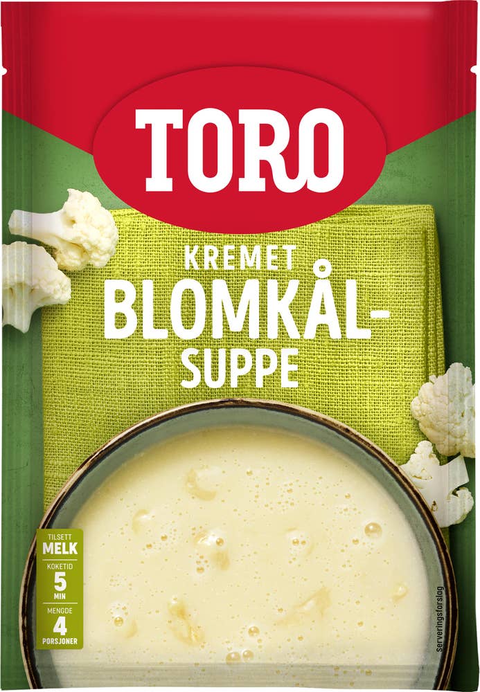 Toro Kremet blomkålsuppe
