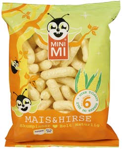 MiniMi Skumpinner mais og hirse Fra 6 mnd