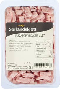 Sørlandskjøtt AS Pizzatopping Strimlet