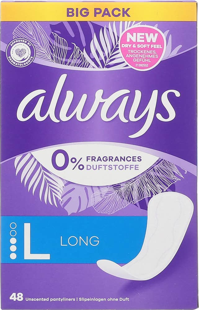 Always Truseinnlegg duftfri Large