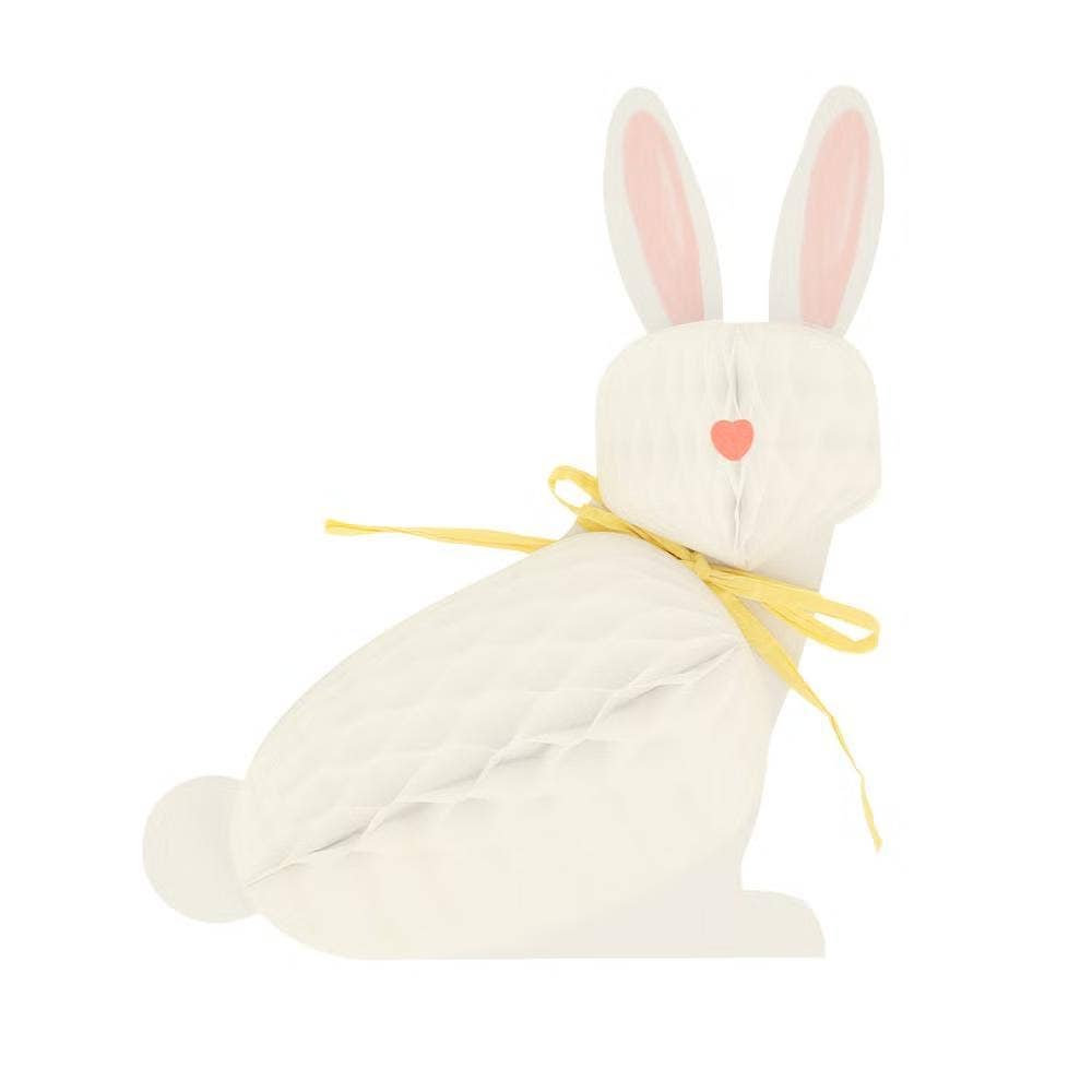 Meri Meri Bunny honeycomb decorations