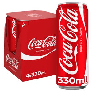 Coca-Cola Original Taste 4 x 0,33L