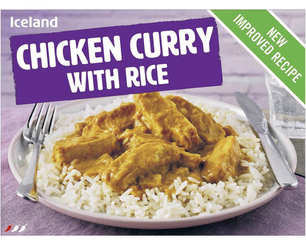 Kyllingcurry med Ris