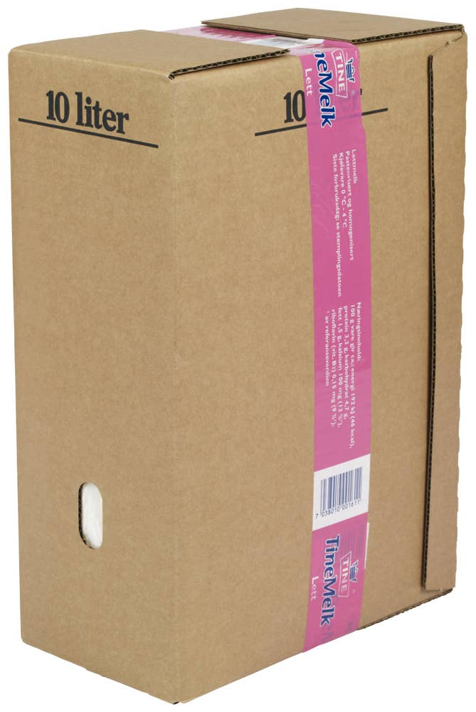 Tine Lettmelk Bag in Box 1% fett