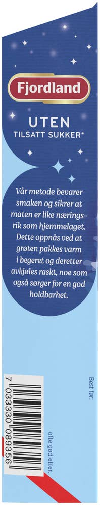 Fjordland Laktosefri risgrøt