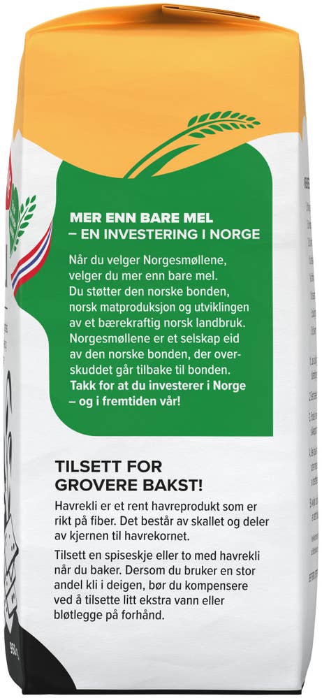 Norgesmøllene Havrekli