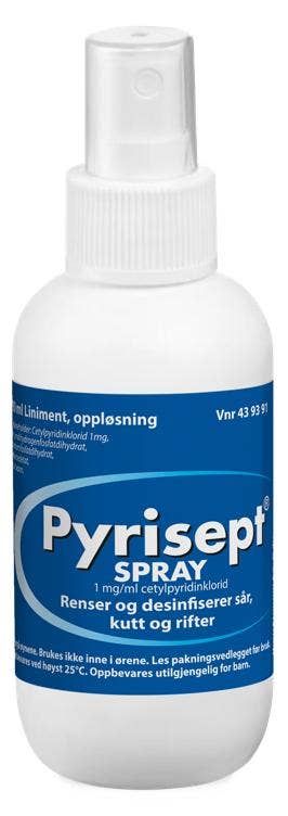 Weifa Pyrisept Oppløsningspray 1mg/ml