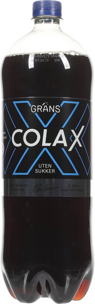 Grans Cola X uten sukker