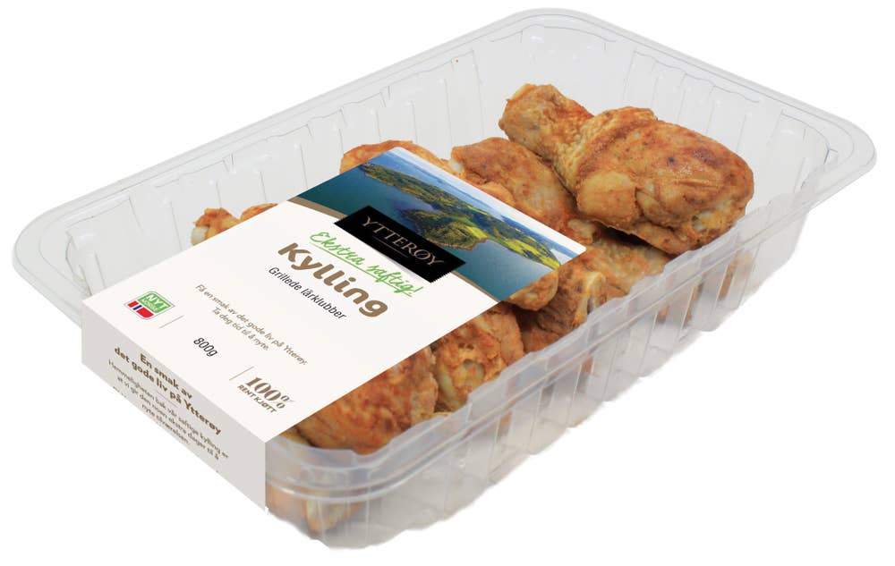 Ytterøy Grillede Kyllinglårklubber
