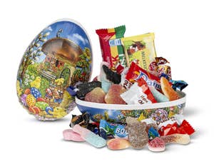 Smaksgaver AS Ferdigfylt Påskeegg 18 cm