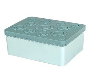 Sprell Matboks med tre rom Blå