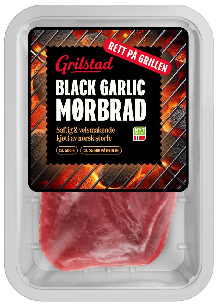 Grilstad Black Garlic krydret mørbrad