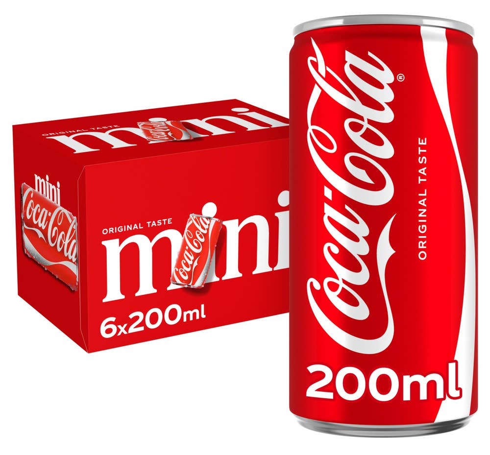 Coca-Cola Original Taste 6 x 200 ml