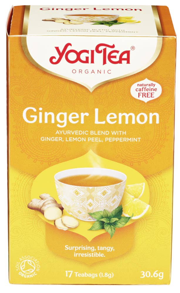 Yogi Tea Ginger Lemon Økologisk