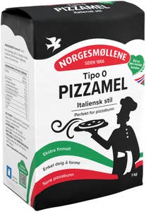 Norgesmøllene Pizzamel Tipo-0