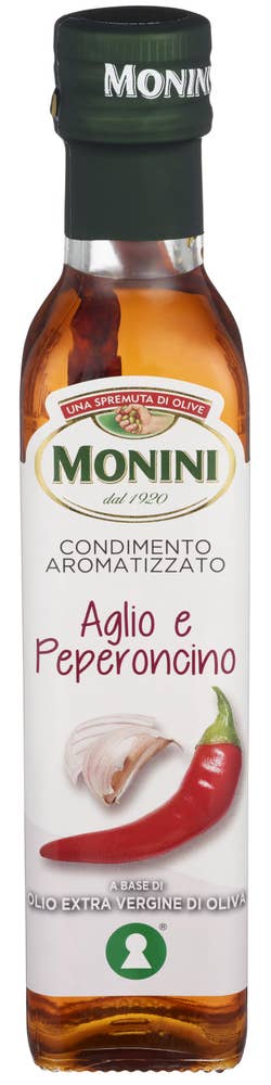 Monini Olivenolje Hvitløk og chili