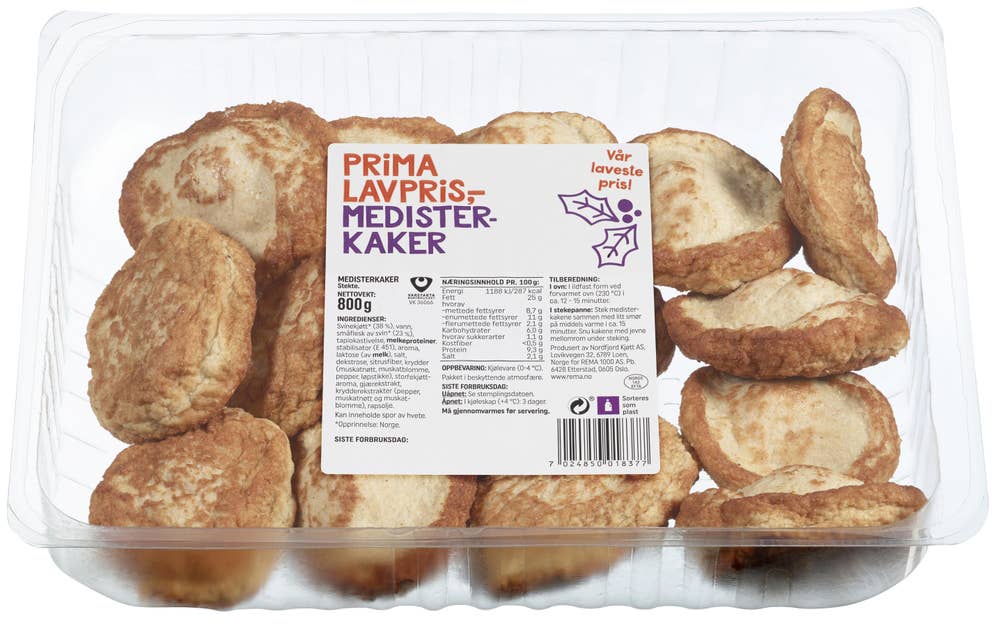 Prima Lavpris Medisterkaker Vår Laveste Pris