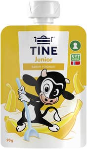 TINE Junior Yoghurt Banan