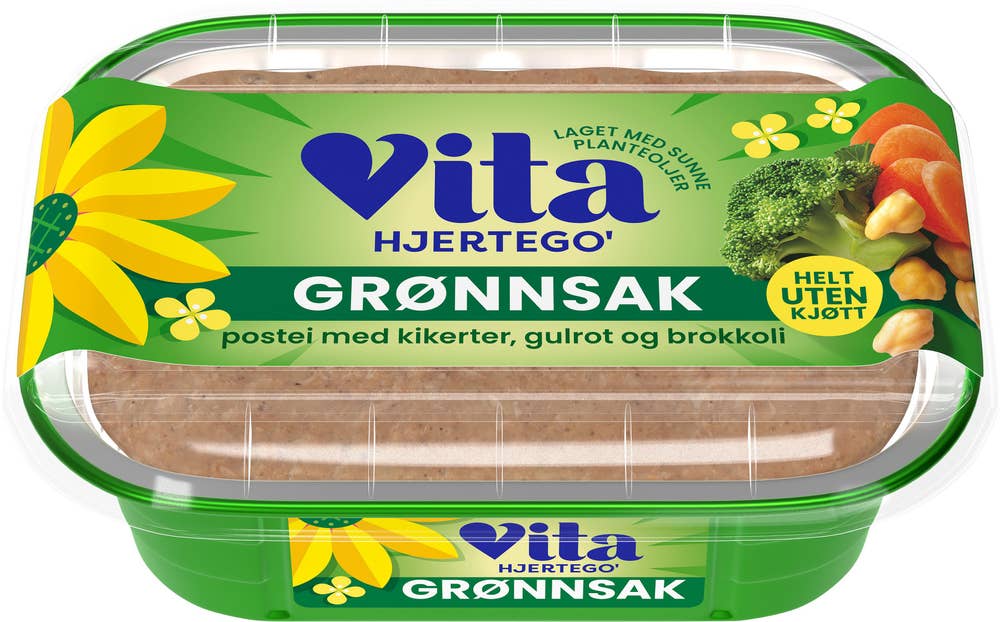 Vita hjertego' Grønnsakspostei