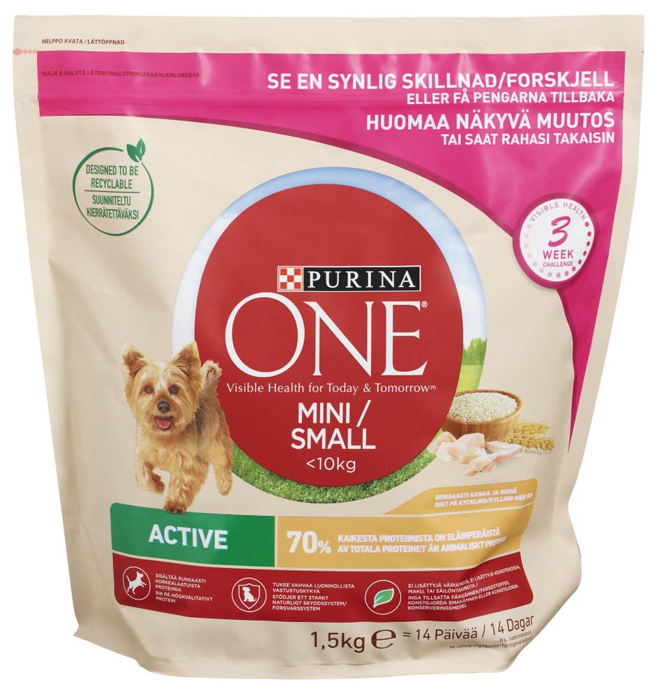 Purina Small Dog Active Purina One