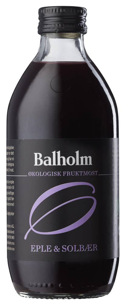Balholm Økologisk eple- og solbærjuice