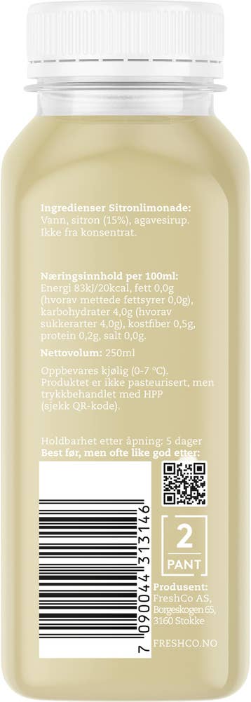 Juiceriet Sitronlemonade