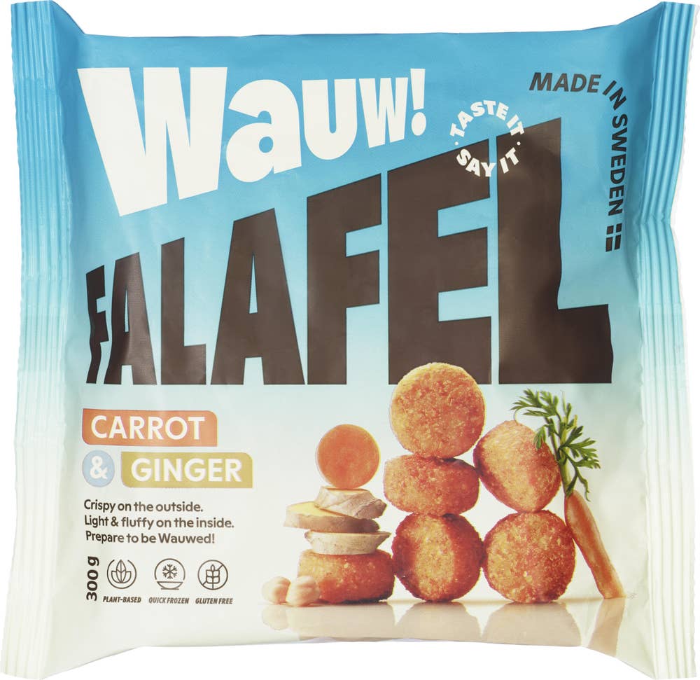 Wauw! Falafel Gulrot og ingefær