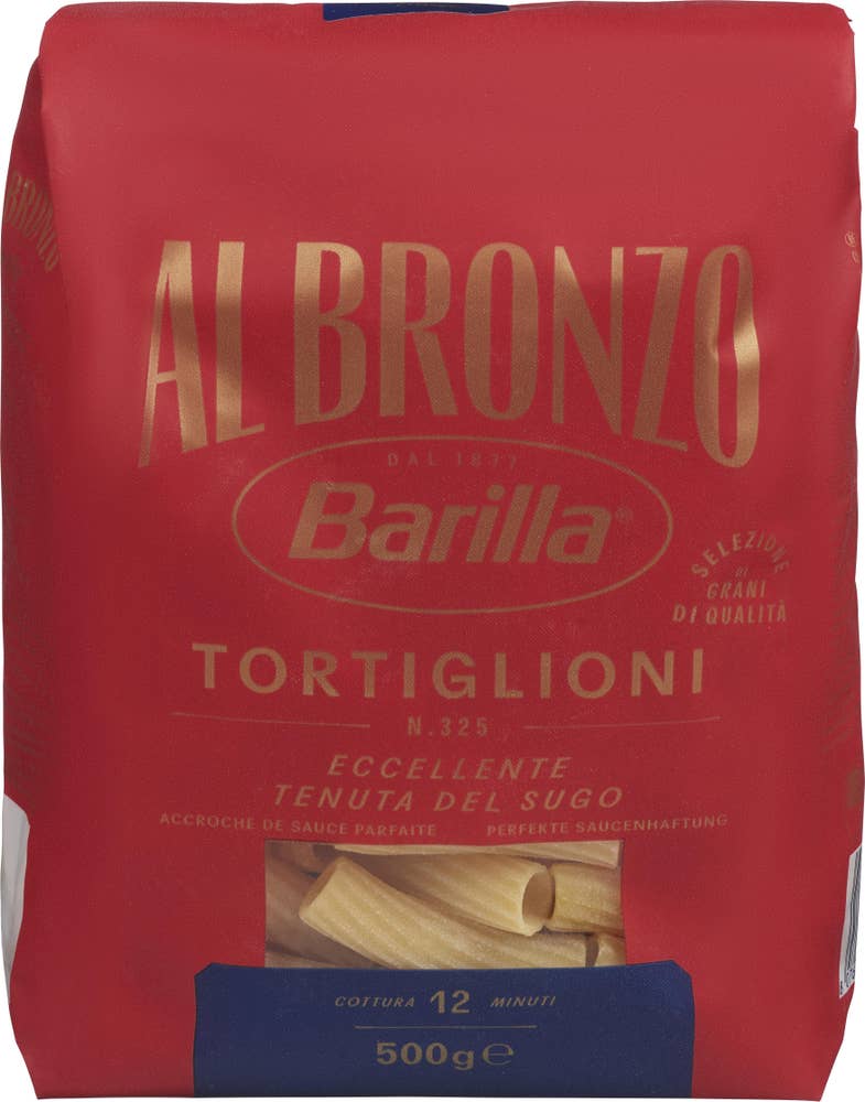 Barilla Tortiglioni Al Bronzo