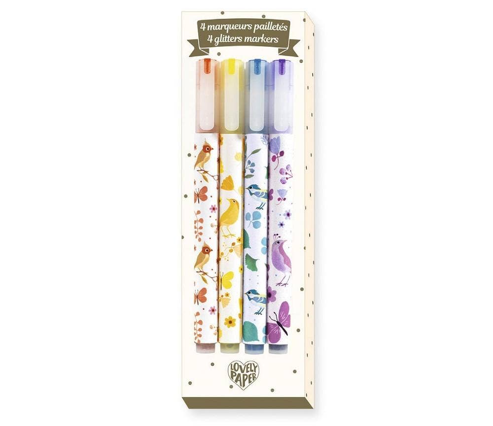 Sprell Glittertusjer 4stk