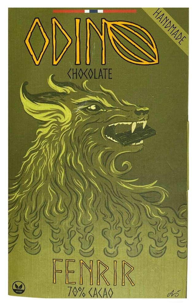 Odin Chocolate Fenrir mørk sjokolade 70% kakao