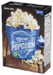 REMA 1000 Micropopcorn 3pk