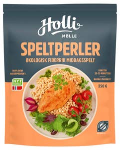 Holli Mølle Økologiske speltperler Fiberrik