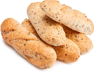 Den Gode Baker Økologiske grove baguetter Halvstekte