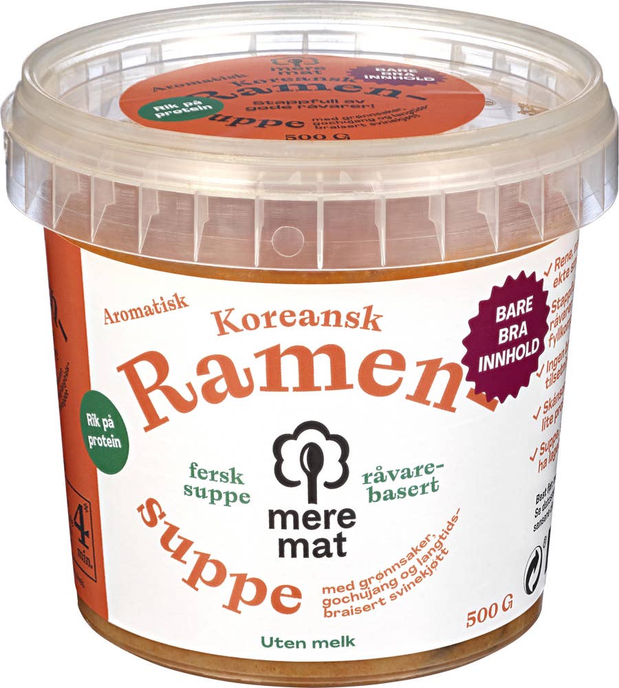 Mere Mat Koreansk Ramen