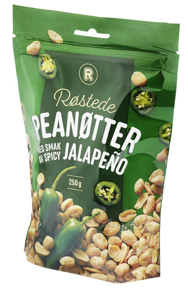 Peanøtter Jalapeño 250 g