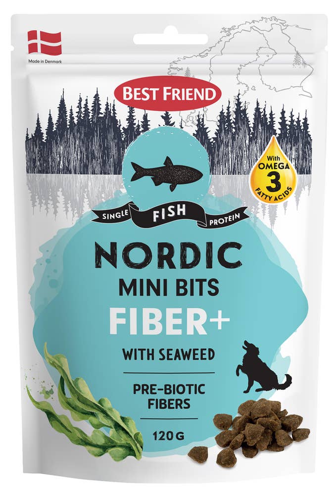 Best Friend Nordic Mini Bits Fiber+ Fisk