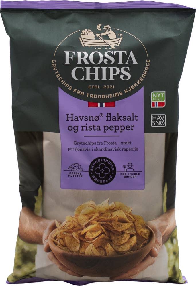FrostaChips Havsnø Flaksalt & Rista Pepper