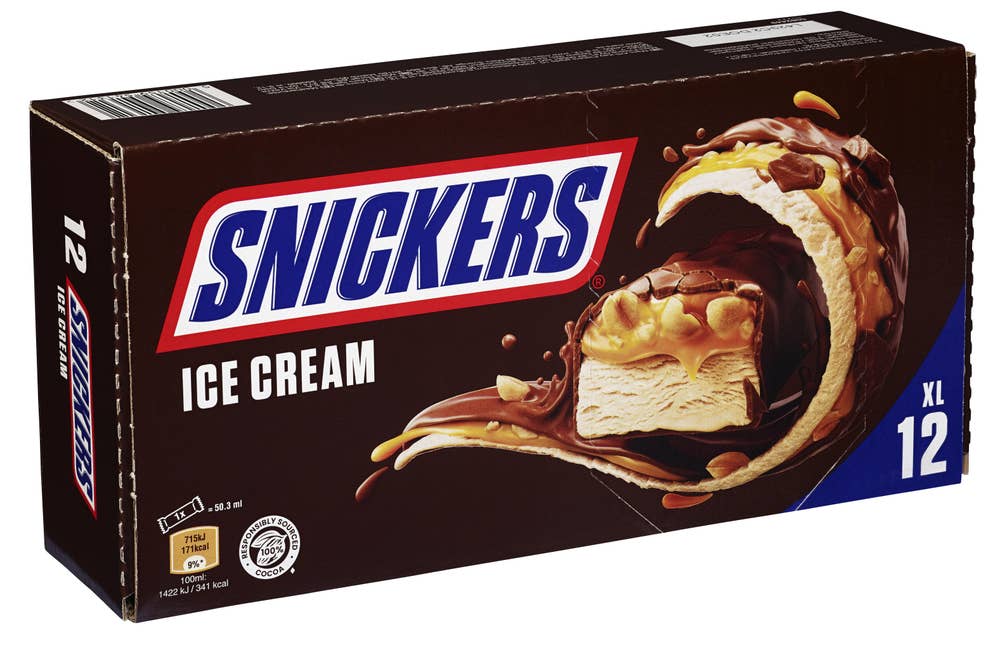 Snickers Snickers-Is 12 stk