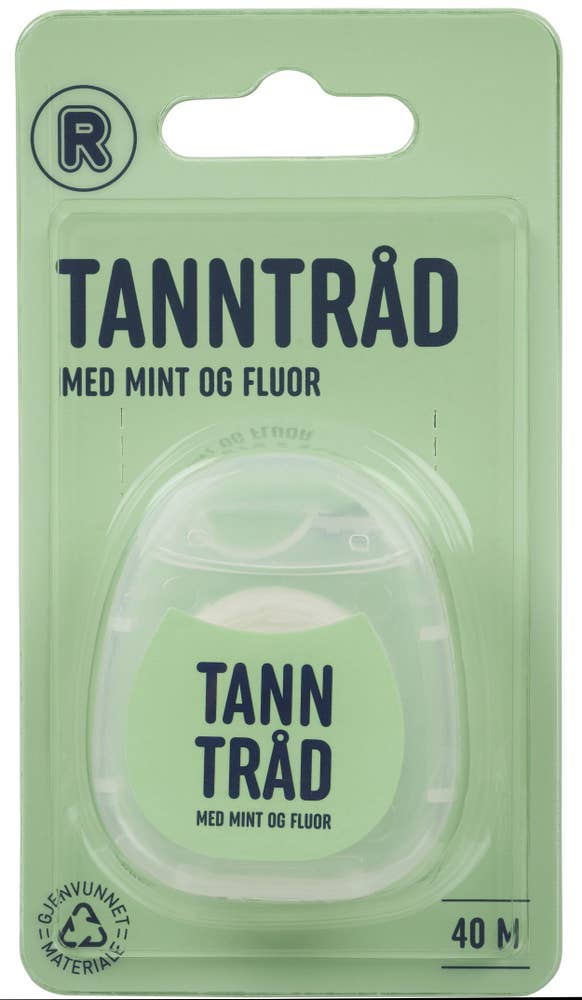 R TANNTRÅD M/MINT & FLUOR REMA 1000