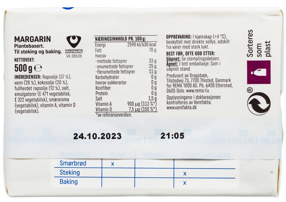 Prima Lavpris Stekemargarin