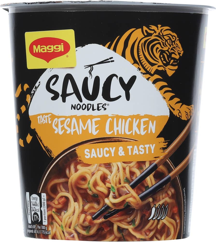 Maggi Saucy Noodles Sesame Chicken