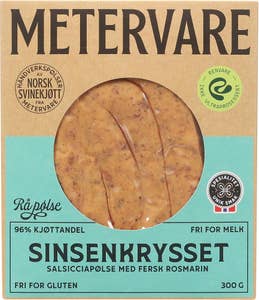 Metervare Sinsenkrysset Rå salsicciapølse
